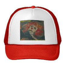 froncement de sourcils de clown casquette