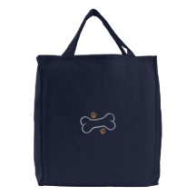 Frontière d'os de chien sac en toile