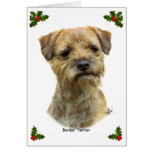Frontière Terrier 9A21D-19 Carte De Vœux