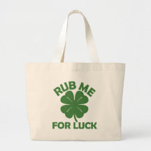 Frottez-moi pour la chance sacs fourre-tout