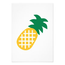 Fruit d'ananas faire-parts