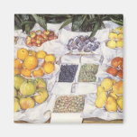 Fruit montré sur un tenir prêt Gustave Caillebotte Aimants