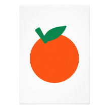 Fruit orange bristol personnalisé