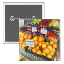 Fruit Stand Hoboken NJ Pins