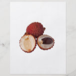 Fruit tropical - litchi prospectus personnalisés