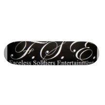 FSE (logo) (noir) Skateboards Customisés