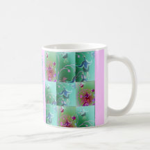 *Fuchsia Collage* Js.J Mug