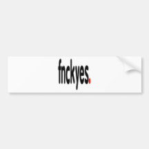 fuckyes. adhésifs pour voiture
