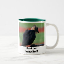 fugly oiseau 167, chauve mais beau ! ! mugs à café
