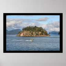 Fuite parfaite d'île poster