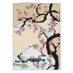 Fuji et carte de Sakura