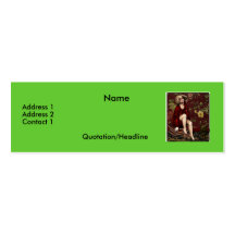 FullFigureLady-1-2004-Notecard Modèle De Carte De Visite