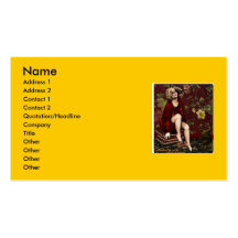 FullFigureLady-1 Cartes De Visite Personnelles