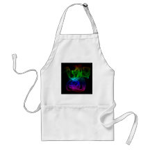 Fumée multicolore tablier