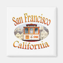 Funiculaire de San Francisco la Californie Aimants