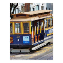 Funiculaires à San Francisco Carte Postale