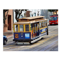 Funiculaires à San Francisco Carte Postale