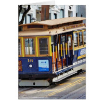 Funiculaires à San Francisco Cartes De Vœux
