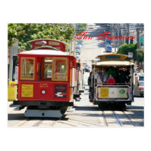 Funiculaires de San Francisco Cartes Postales