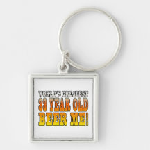 Funny 33rd Birthdays : Worlds Greatest 33 Year Old Key Chains