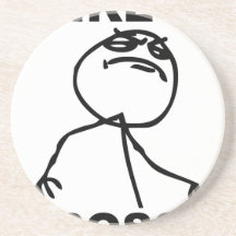 Funny "Like a Boss" meme Coaster