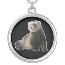 furet de sable de bébé pendentif