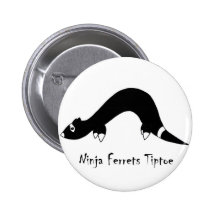 Furet Ninja Pin's Avec Agrafe