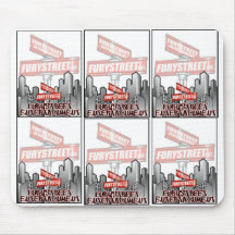 FURYSTREET MOUSEPAD TAPIS DE SOURIS