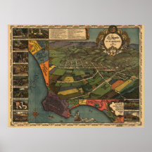 Fuseaux, fecit, Los Angeles 1871. Calorie Affiches