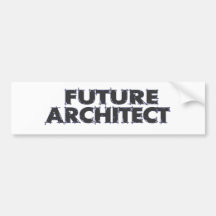 Futur architecte autocollants pour voiture