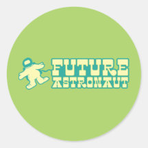 Futur astronaute autocollants