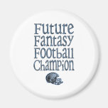 Futur champion du football d'imaginaire magnets pour réfrigérateur