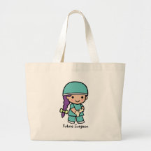 Futur chirurgien - fille sacs fourre-tout