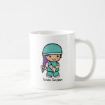 Futur chirurgien - fille tasses