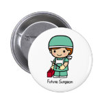 Futur chirurgien - garçon badge