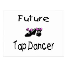 Futur danseur de claquettes cartes postales