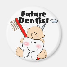 Futur dentiste magnets pour réfrigérateur