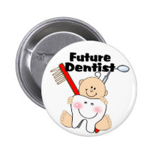 Futur dentiste pin's avec agrafe