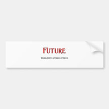 Futur dirigeant de réglementation d'affaires adhésif pour voiture
