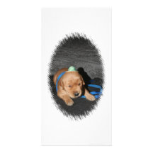 Futur entraîneur de chien de Greta Cartes De Vœux Avec Photo