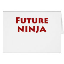 Futur Ninja Cartes De Vœux