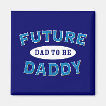 Futur papa - papa à être aimants pour réfrigérateur
