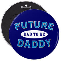 Futur papa - papa à être pin's