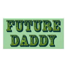 Futur papa photocarte personnalisée