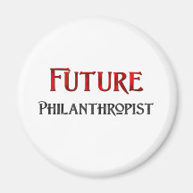 Futur philanthrope magnets pour réfrigérateur