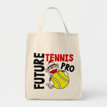 Futur pro singe de chaussette de tennis sac de toile