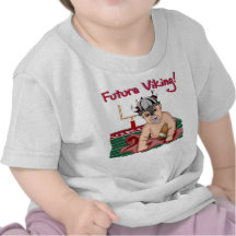 Futur T-shirt de bébé de Viking