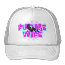 Future épouse casquette de camionneur