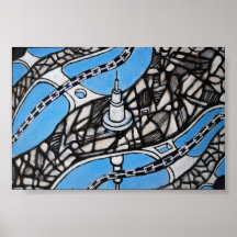 Future ville affiches