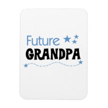 Futurs T-shirts et cadeaux de grand-papa Magnets En Rectangle